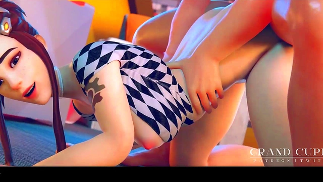 Brigitte's Sweet Anime Anal Adventure on a Sunny Spring Day