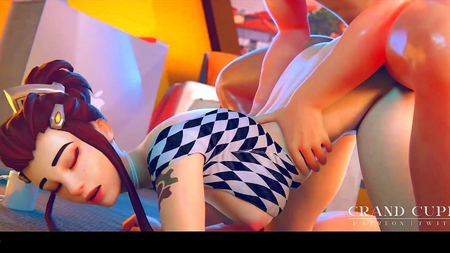 Brigitte's Sweet Anime Anal Adventure on a Sunny Spring Day