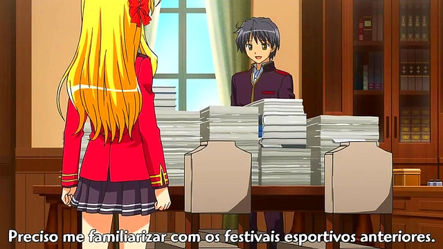 Harem Anime Drama – Vampiro Seduces Girls in Fortune Arterial EP04