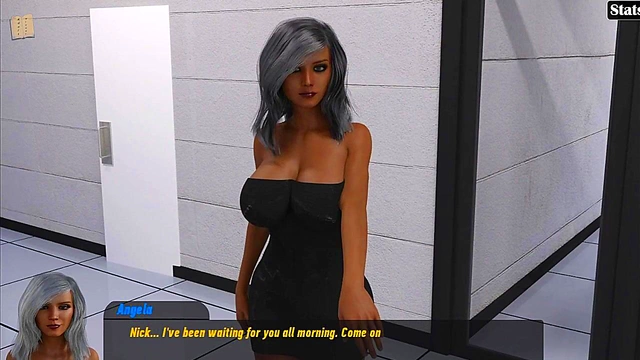 Big-Busted Cartoon Chick Rides Big Dick In Kinky Doggy &Cowgirl Fun