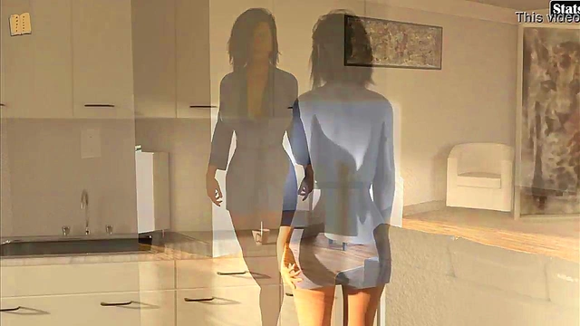 Big-Busted Cartoon Chick Rides Big Dick In Kinky Doggy &Cowgirl Fun