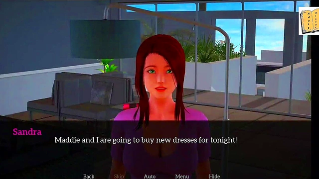 Horny Step-Sister Seduces Her New Brother In Ecchi Cartoon Adventure