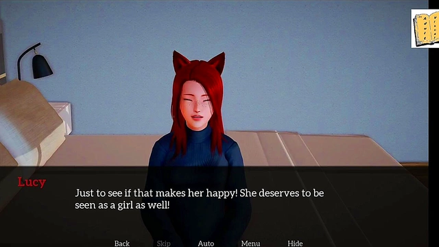 Horny Step-Sister Seduces Her New Brother In Ecchi Cartoon Adventure