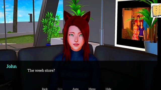 Horny Step-Sister Seduces Her New Brother In Ecchi Cartoon Adventure