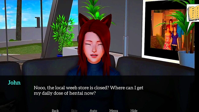 Horny Step-Sister Seduces Her New Brother In Ecchi Cartoon Adventure