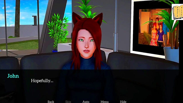 Horny Step-Sister Seduces Her New Brother In Ecchi Cartoon Adventure