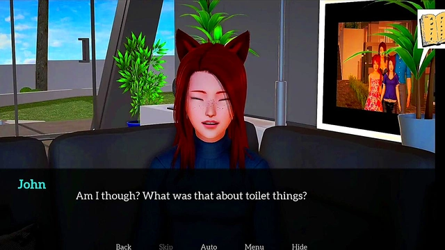 Horny Step-Sister Seduces Her New Brother In Ecchi Cartoon Adventure