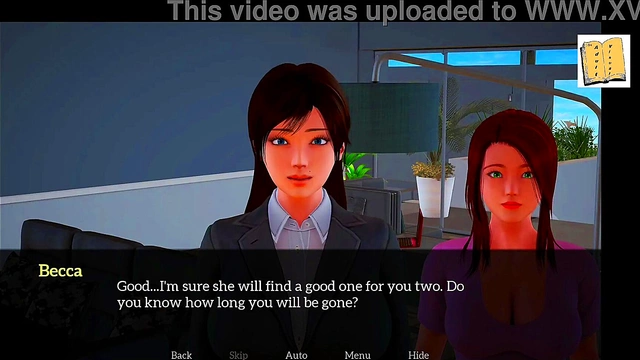 Horny Step-Sister Seduces Her New Brother In Ecchi Cartoon Adventure