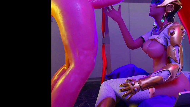 Symmetra’s Viral Desires – Busty Anime Goddess Seduces With Anal Bliss & Deepthroats