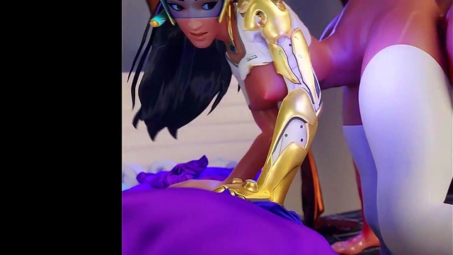 Symmetra’s Viral Desires – Busty Anime Goddess Seduces With Anal Bliss & Deepthroats
