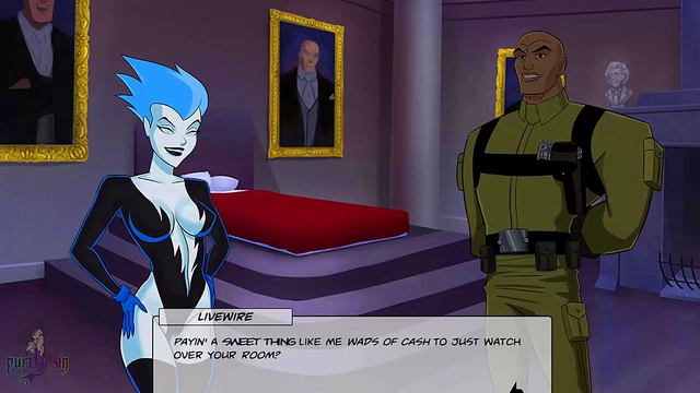 Hentai Justice League Duo Pleasures Superman & Batman With Harley Quinn