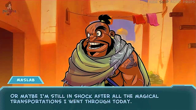 Hot Blonde Princess Jasmine Takes Control In Sexy Arabian Hentai Adventure