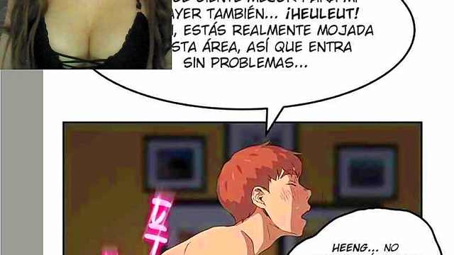 My StepMom Toomics – Hot Anime Teen Seduces in Lingerie for Naughty Fun