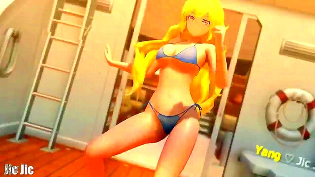 Hentai Yang Dances Seductively On A Boat To Captivating Music