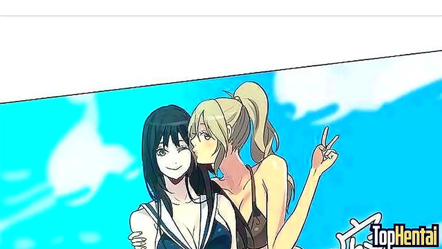 Stepmom Teacher Seduces Stepsisters for Naughty Anime PC Room Fun