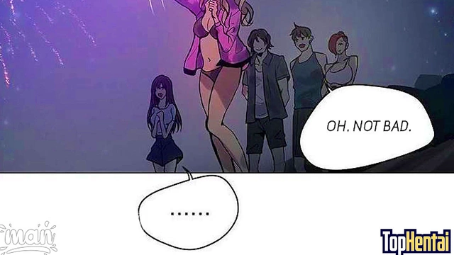 Stepmom Teacher Seduces Stepsisters for Naughty Anime PC Room Fun