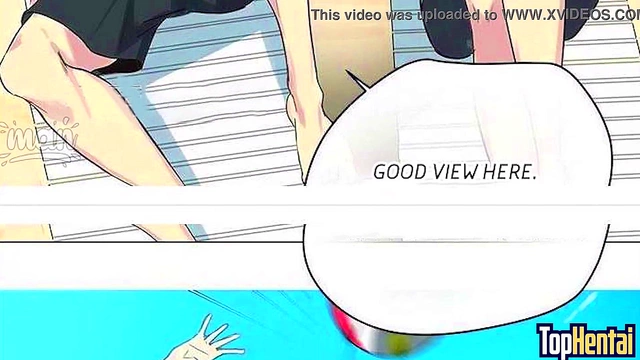 Stepmom Teacher Seduces Stepsisters for Naughty Anime PC Room Fun