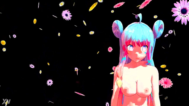 Cute Anime Lamb Dances Seductively in MMD Hentai Scene