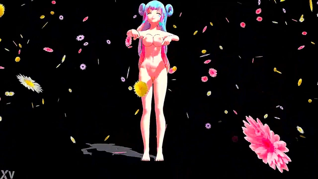 Cute Anime Lamb Dances Seductively in MMD Hentai Scene