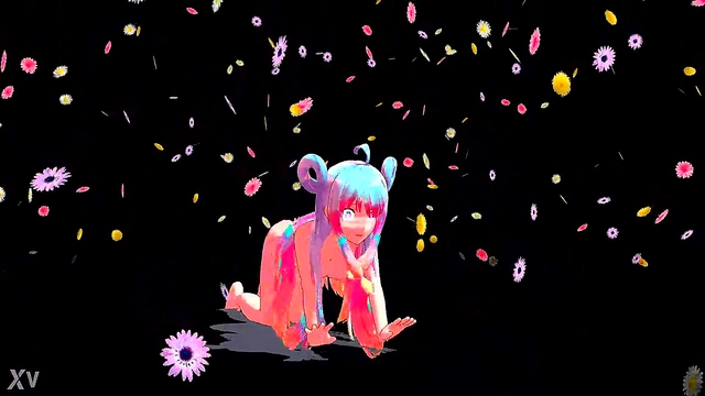 Cute Anime Lamb Dances Seductively in MMD Hentai Scene