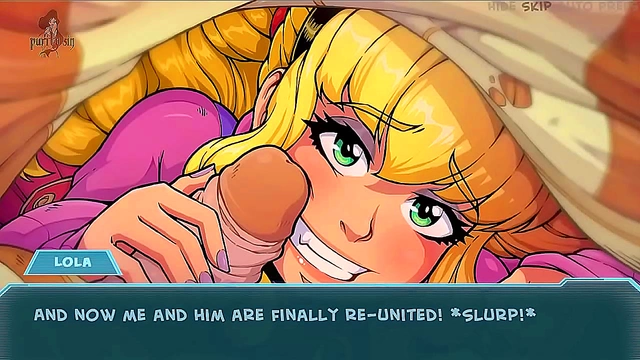 Horny Princess Jasmine Gives Bedtime Blowjob With Big Tits & Anime Magic