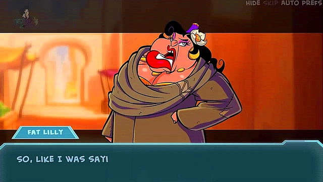 Horny Princess Jasmine Gives Bedtime Blowjob With Big Tits & Anime Magic