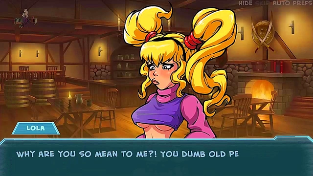 Horny Princess Jasmine Gives Bedtime Blowjob With Big Tits & Anime Magic