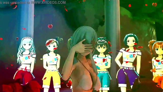 Horny Hentai Girls Dance Seductively in MMD Anime Scene