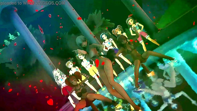 Horny Hentai Girls Dance Seductively in MMD Anime Scene