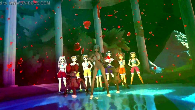 Horny Hentai Girls Dance Seductively in MMD Anime Scene