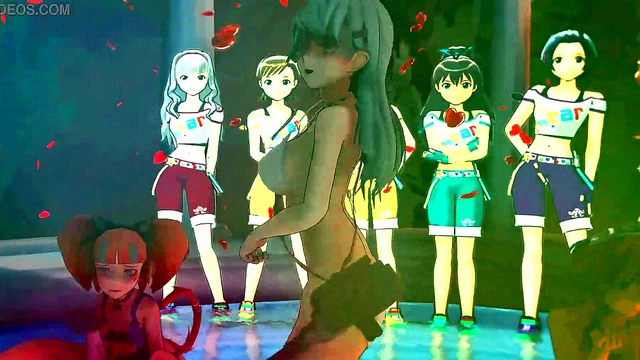 Horny Hentai Girls Dance Seductively in MMD Anime Scene