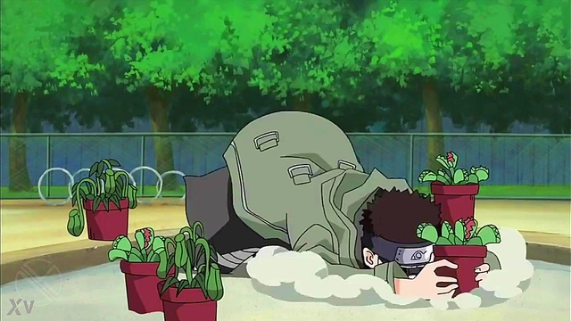 Naked Hinata Hyuga from Naruto Shippuden in Steamy Anime Action