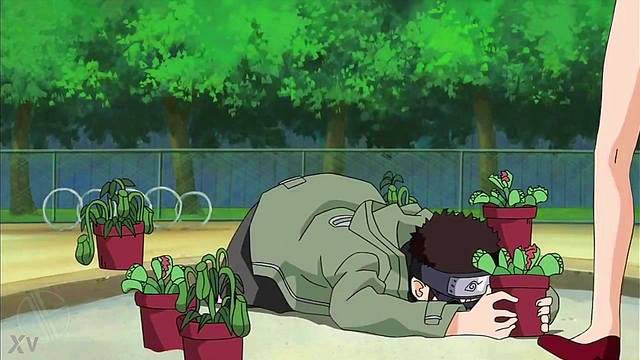 Naked Hinata Hyuga from Naruto Shippuden in Steamy Anime Action