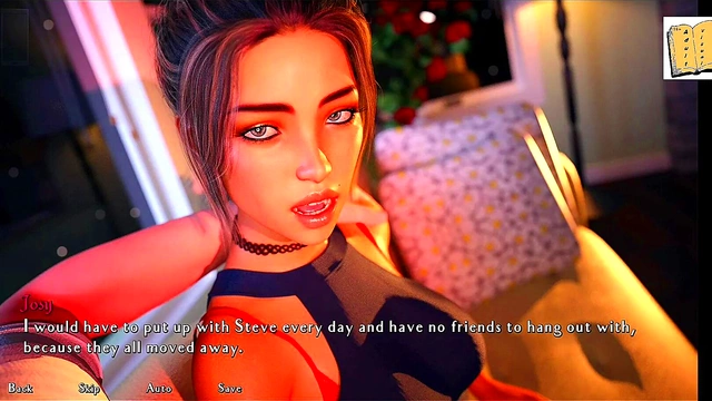 Big-Ass Cartoon Chick Rides Dick Hard In Ecchi Visual Novel Adventure