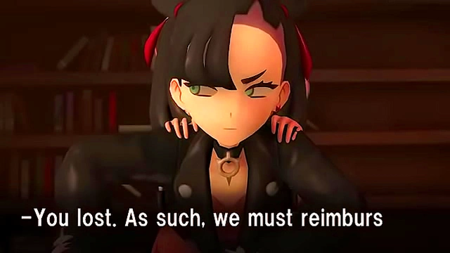 3D Pokemon Hentai – Oleana & Marnie Share Intense Sex Session