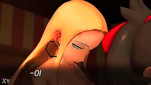 3D Pokemon Hentai – Oleana & Marnie Share Intense Sex Session