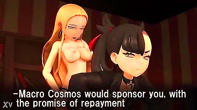 3D Pokemon Hentai – Oleana & Marnie Share Intense Sex Session