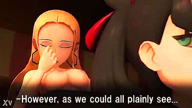 3D Pokemon Hentai – Oleana & Marnie Share Intense Sex Session
