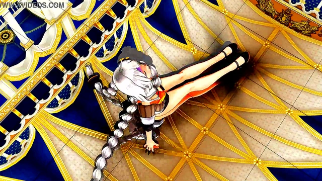 Horny Half-Naked Anime Chick Dances Seductively to Sweet Dreams