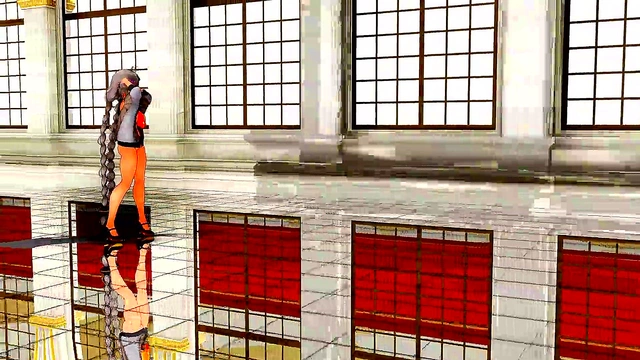 Horny Half-Naked Anime Chick Dances Seductively to Sweet Dreams