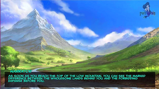 Blue-Haired Monster Girl Gets Rough Outdoor Sex Against Rocks