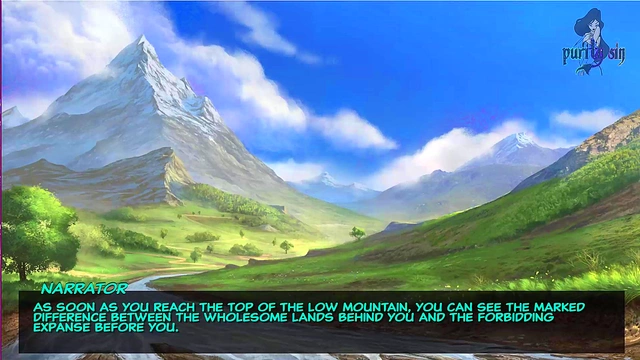 Blue-Haired Monster Girl Gets Rough Outdoor Sex Against Rocks