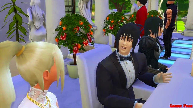 Naruto Hentai – Sakura's Wedding - Cheating Bride Tricks Husband for Hardcore Sex