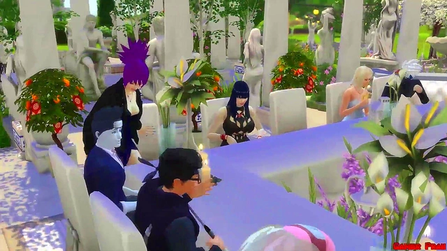 Naruto Hentai – Sakura's Wedding - Cheating Bride Tricks Husband for Hardcore Sex