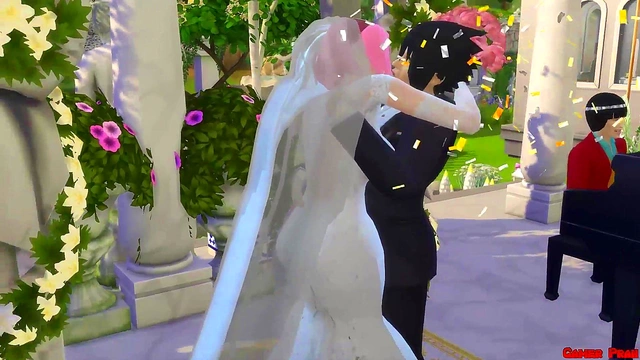 Naruto Hentai – Sakura's Wedding - Cheating Bride Tricks Husband for Hardcore Sex