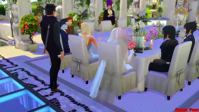 Naruto Hentai – Sakura's Wedding - Cheating Bride Tricks Husband for Hardcore Sex