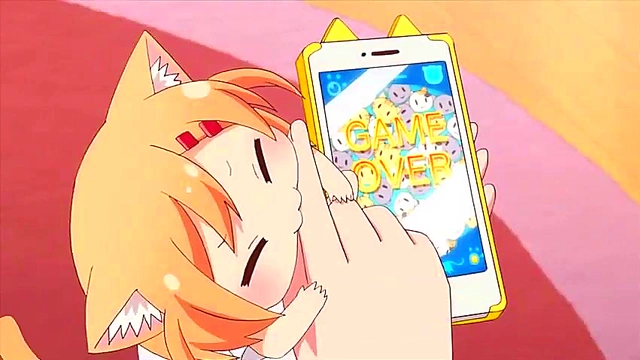 Nyanko Days – Anime Cat Girl Enjoying Intimate Moments With Her Lover