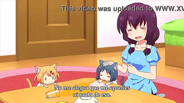 Nyanko Days – Anime Cat Girl Enjoying Intimate Moments With Her Lover