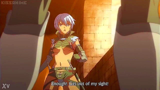 Echidna Rubs Irma’s Medium Boobs in Uncensored Queens Blade Anime Moans