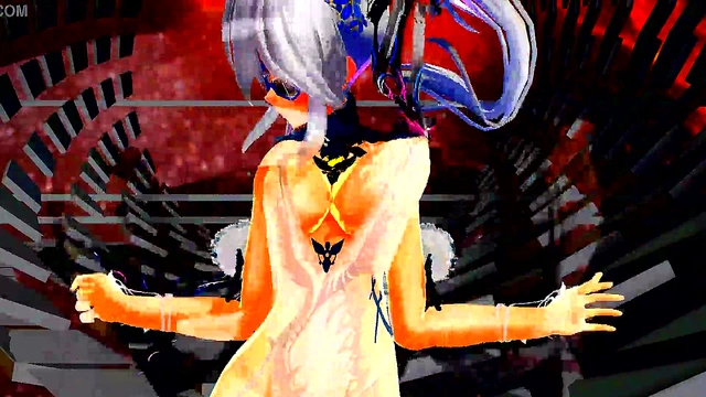 Horny Anime Babes Shake Their Tits to Seductive Music MMD Style